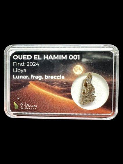 Mondmeteorit Oued el Hamim 001 – 0,6g – Libyen