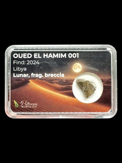 Mondmeteorit Oued el Hamim 001 – 0,4g – Libyen