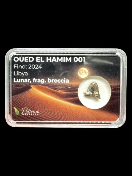 Mondmeteorit Oued el Hamim 001 – 0,2g – Libyen