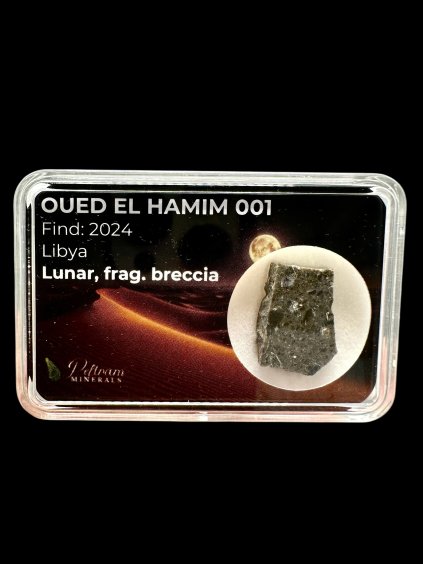 Lunar meteorite Oued el Hamim 001 – 1,4g – Libya