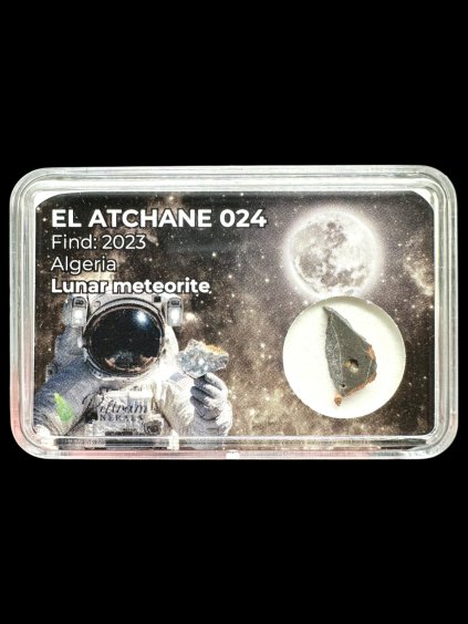 Lunární meteorit El Atchane 024 – 0,2g – Alžírsko
