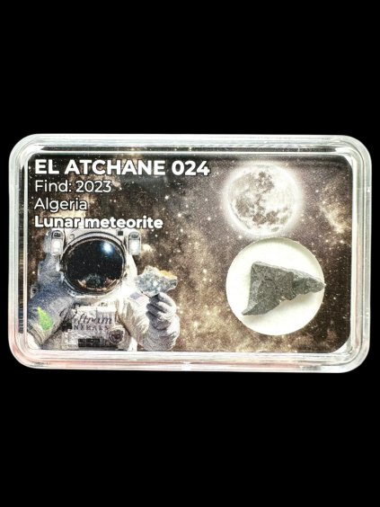 Lunar meteorite El Atchane 024 – 0,3g – Algeria