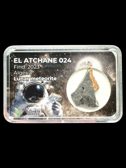 Lunar meteorite El Atchane 024 – 0,99g – Algeria