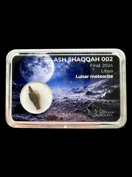Lunární meteorit Ash Shaqqah 002 – 0,16g – Libye