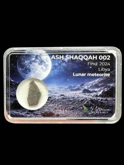 Lunární meteorit Ash Shaqqah 002 – 0,2g – Libye