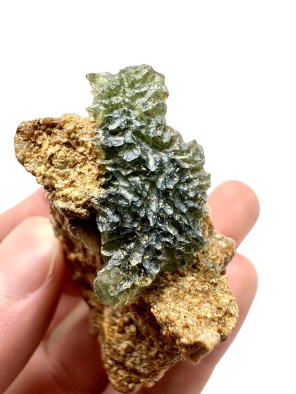 Moldavite in the sediment – Maly Chlum