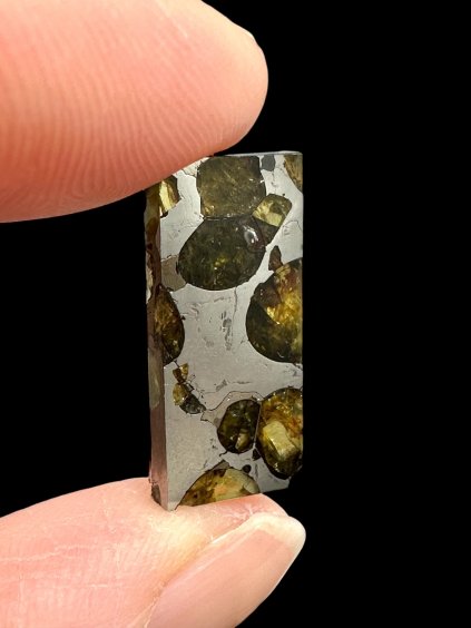 Meteorit Pallasit Brahin 2,2g – Extra Qualität – Belarus