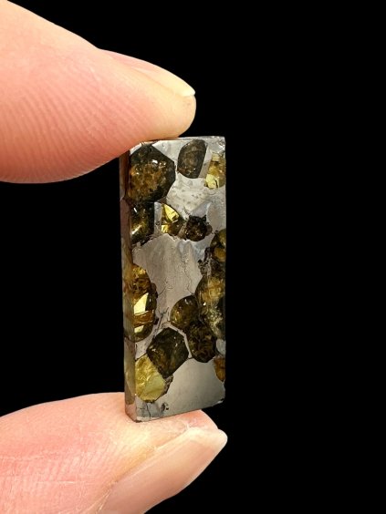 Meteorit Pallasit Brahin 2,8g – Extra Qualität – Belarus