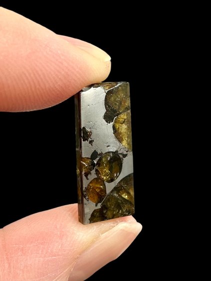 Meteorit Pallasit Brahin 2g – Extra kvalita – Bělorusko