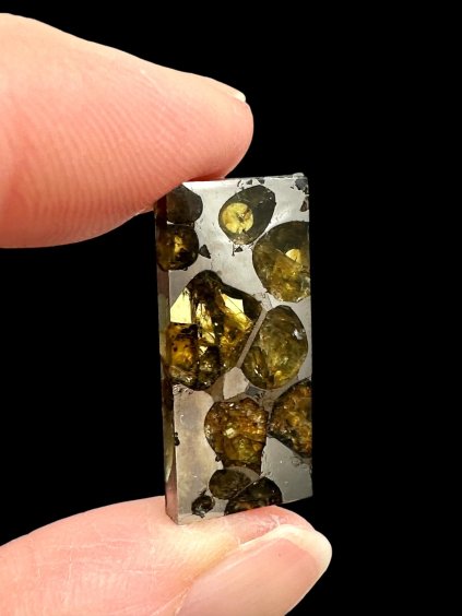 Meteorit Pallasit Brahin 3,2g – Extra Qualität – Belarus