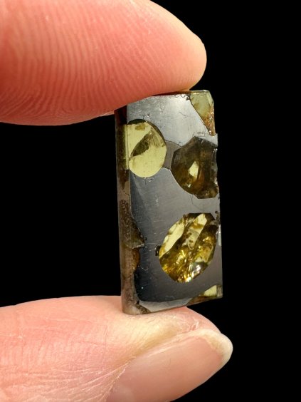 Meteorite Pallasit Brahin 2,6g – Extra Quality – Belarus