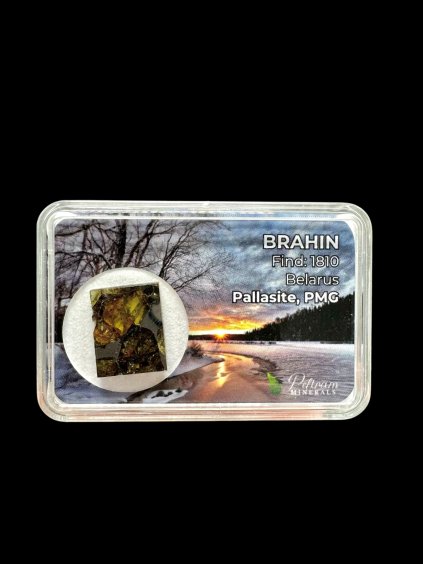 Meteorite Pallasit Brahin 2g – Extra Quality – Belarus