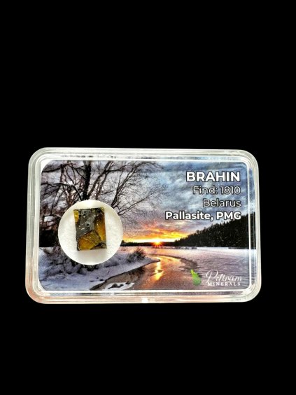Meteorite Pallasit Brahin 0,7g – Extra Quality – Belarus