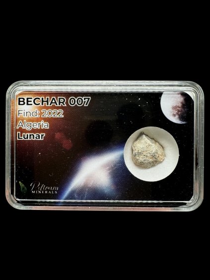 Lunární meteorit Bechar 007 – 0,7g – Alžírsko
