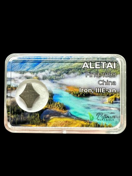 Meteorit Aletai 0,5g – Xinjiang, Čína