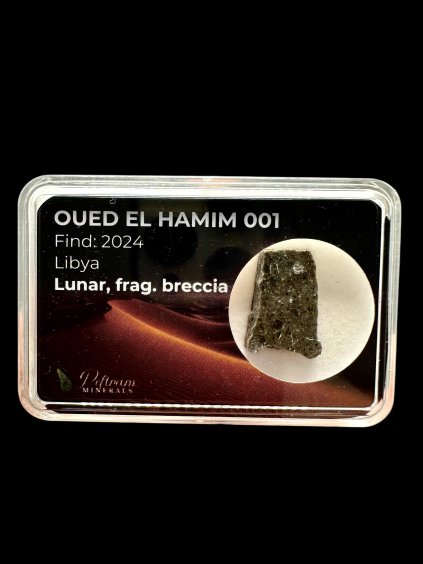 Mondmeteorit Oued el Hamim 001 – 1,3g – Libyen