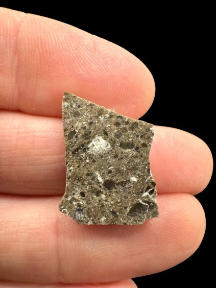 Lunární meteorit Oued el Hamim 001 – 1,6g – Libye