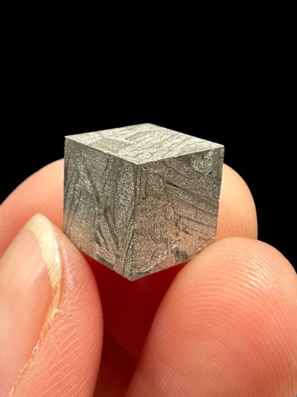 Meteorit Aletai Würfel 9mm – Xinjiang, China