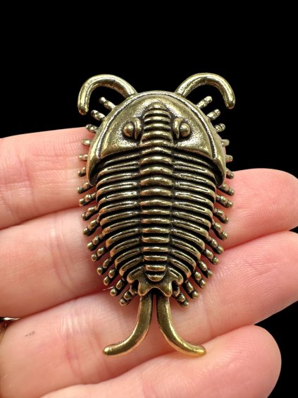 Mosazný trilobit