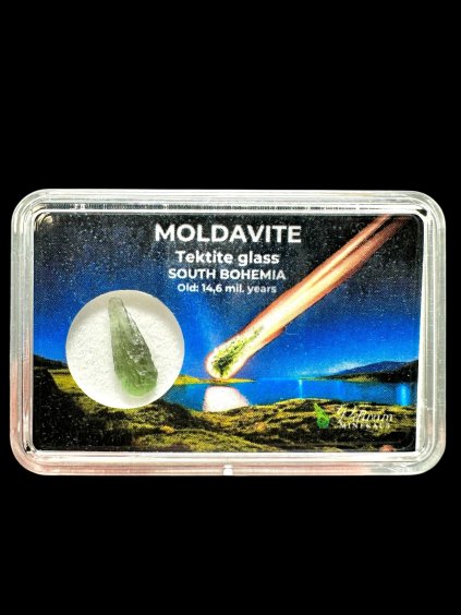 Moldavit in der Box – Chlum
