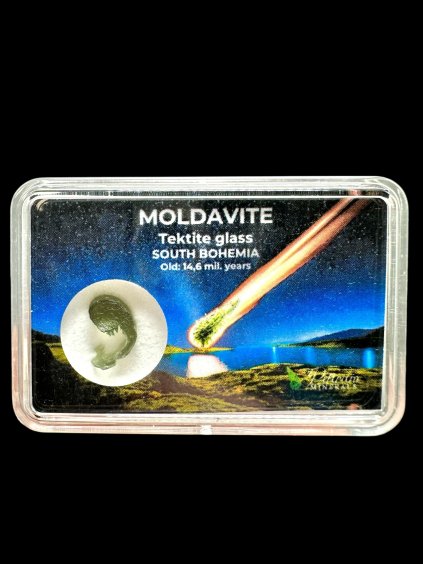 Moldavit in der Box – Chlum