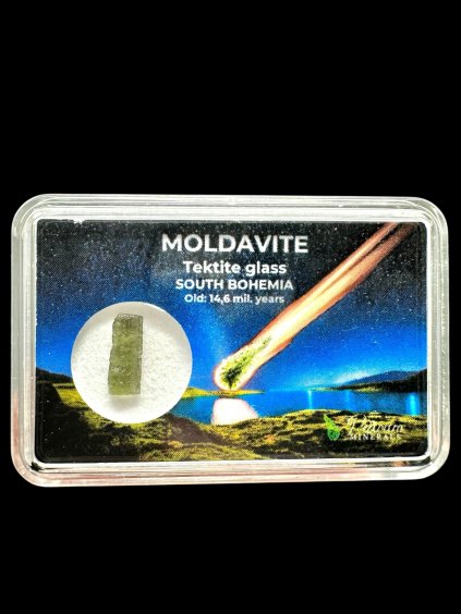 Moldavit in der Box – Chlum