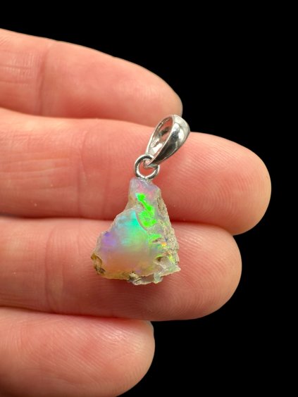 Silber Edelopal Anhänger