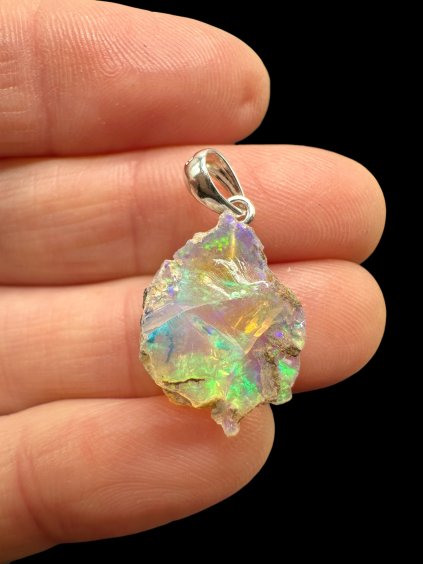 Silber Edelopal Anhänger