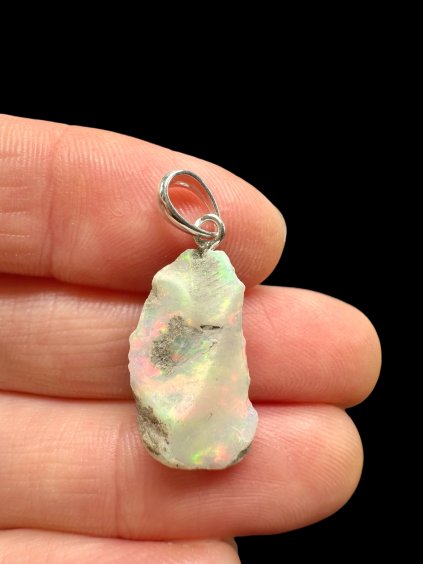 Silber Edelopal Anhänger