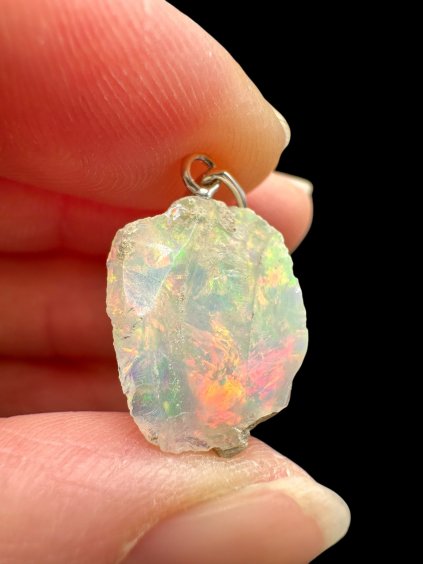 Silber Edelopal Anhänger