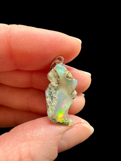 Silber Edelopal Anhänger