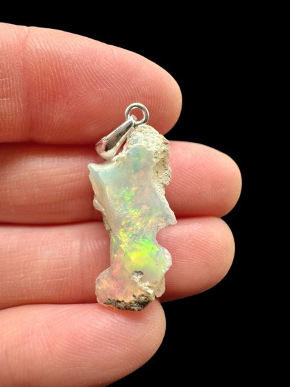 Silber Edelopal Anhänger