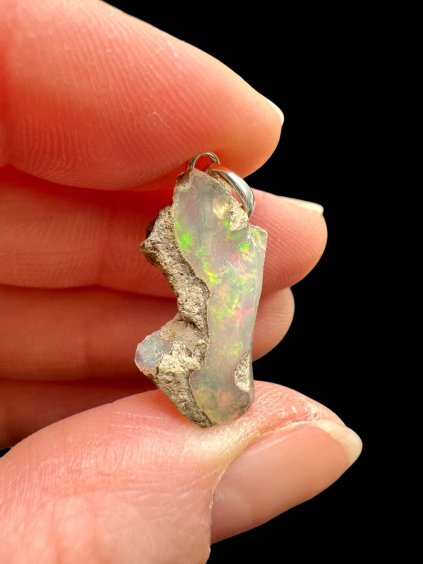 Silber Edelopal Anhänger