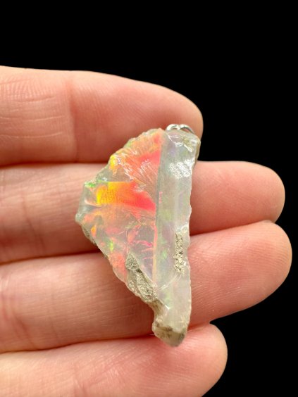 Silber Edelopal Anhänger