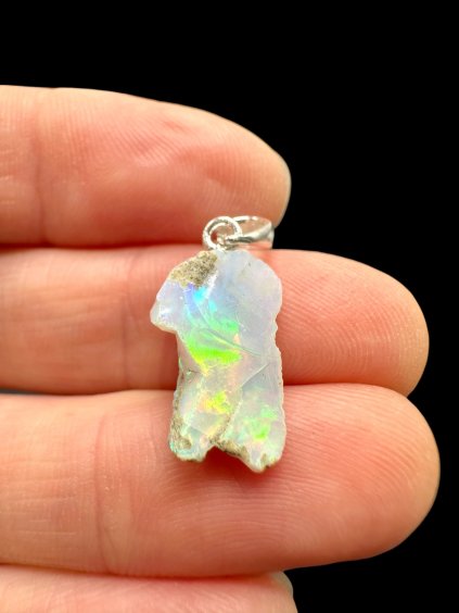 Silber Edelopal Anhänger