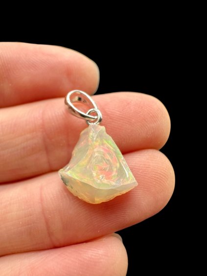 Silber Edelopal Anhänger