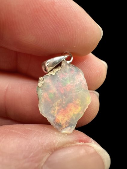 Silber Edelopal Anhänger