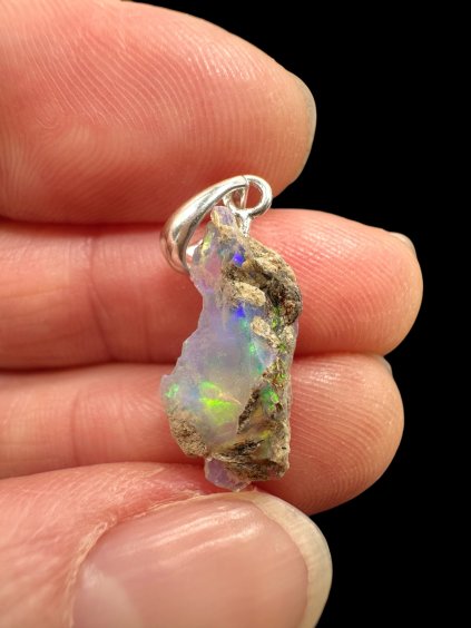 Silber Edelopal Anhänger