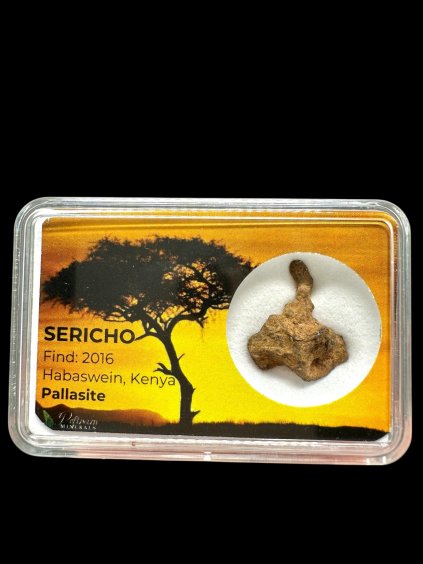 Meteorit Pallasit Sericho 1,6g – Keňa