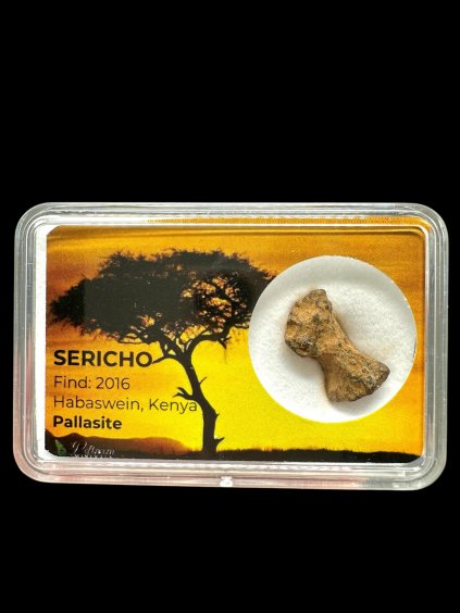 Meteorit Pallasit Sericho 2,1g – Keňa