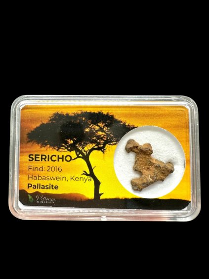 Meteorit Pallasit Sericho 1,4g – Kenia