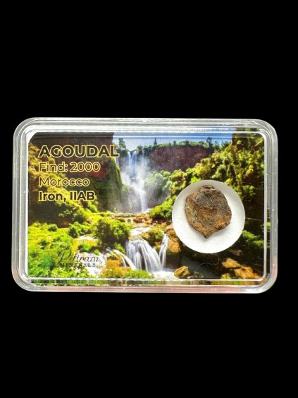 Meteorit Agoudal "Imilchil" 1,1g – Marokko