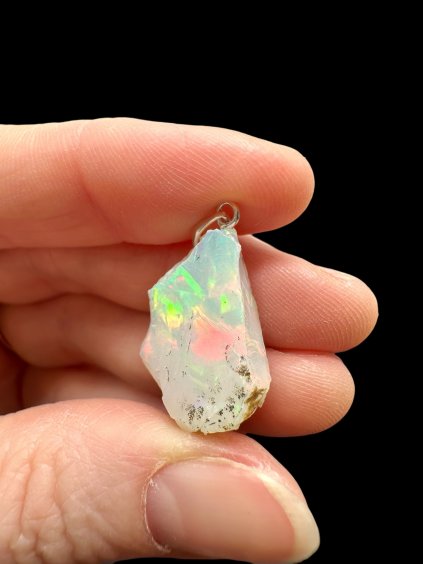 Silber Edelopal Anhänger