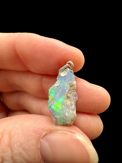 Silber Edelopal Anhänger