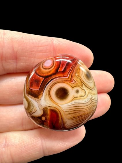 Getrommelter Achat – Madagaskar