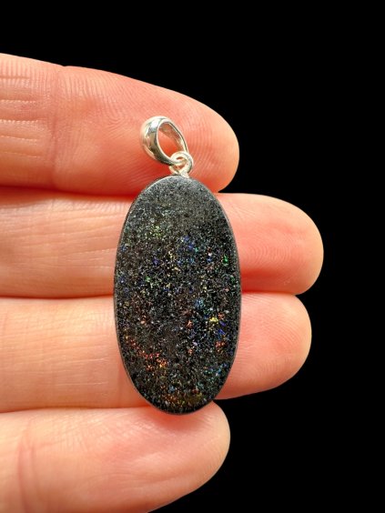 Silberanhänger aus australischem Opal