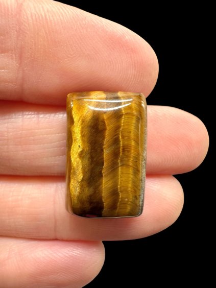 Tigerauge-Cabochon – Südafrika