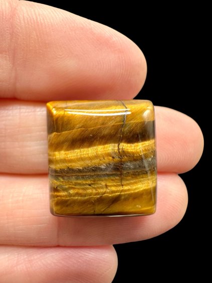 Tigerauge-Cabochon – Südafrika