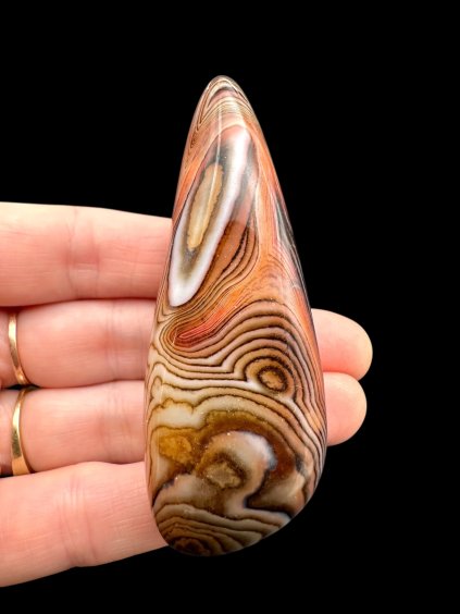 Getrommelter Achat – Madagaskar