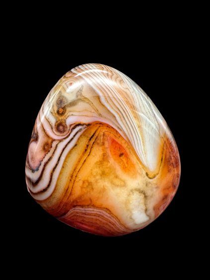 Getrommelter Achat – Madagaskar